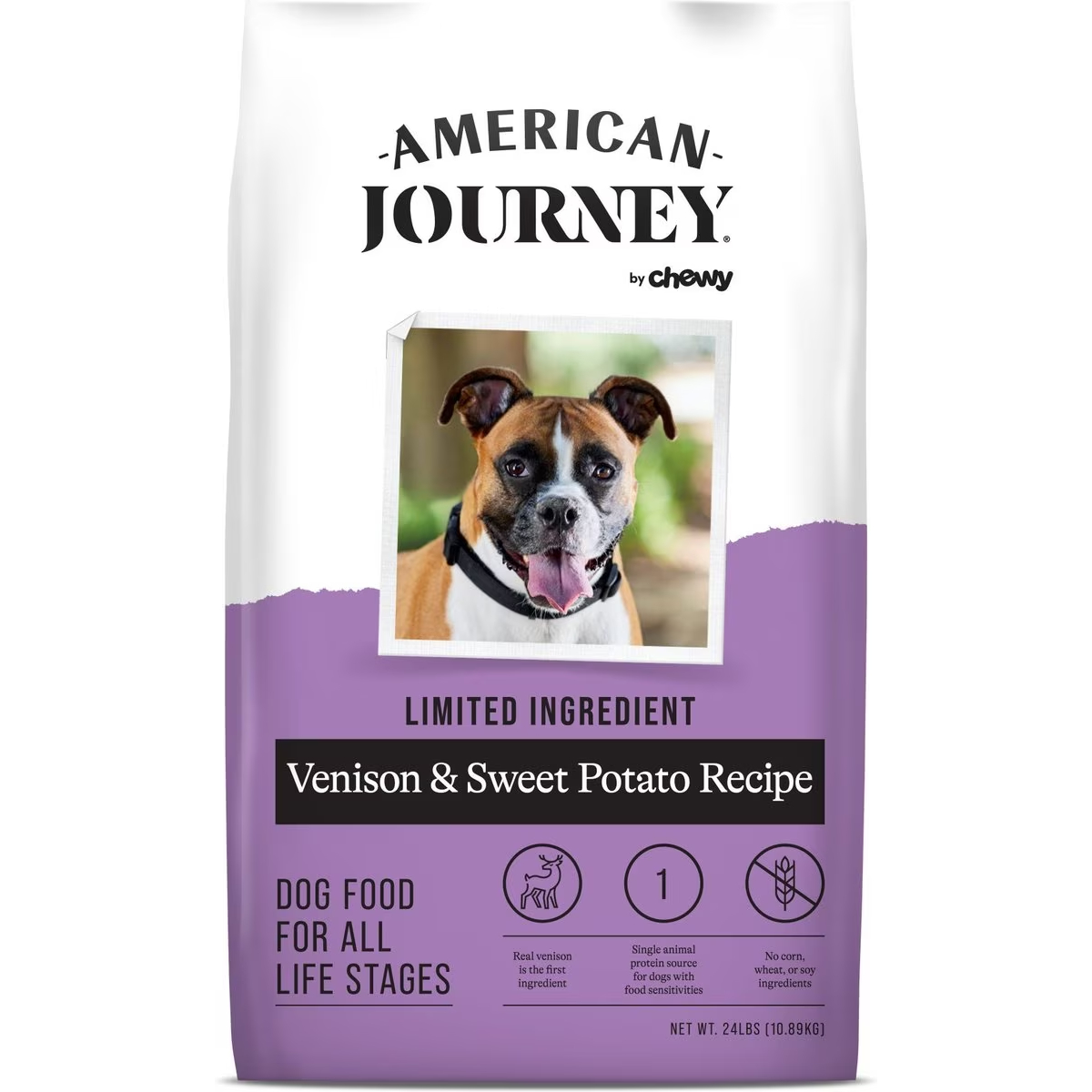 American Journey LID Venison & Sweet Potato Dog Food