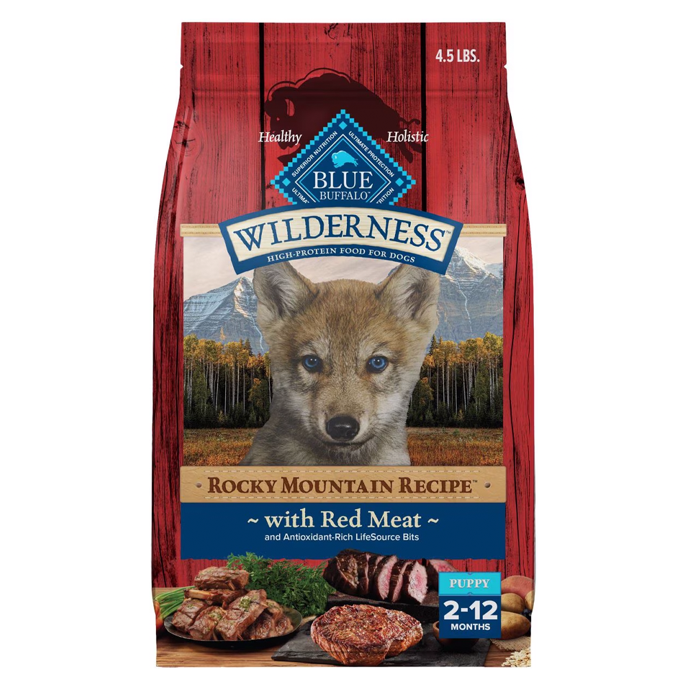 BLUE BUFFALO Wilderness Rocky Mountain Recipe Puppy
