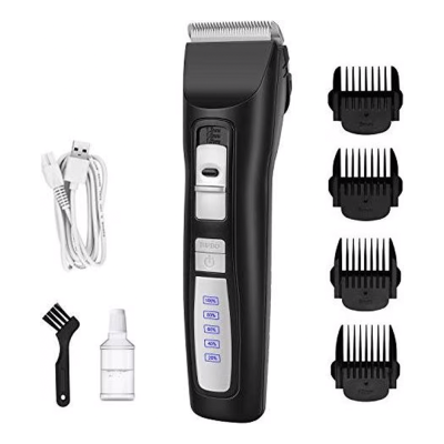 Casfuy 2-Speed Cordless Quiet Dog Grooming Clippers