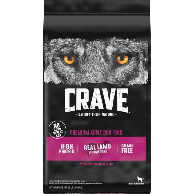 Crave High Protein Lamb Grain-Free Dry Dog Food