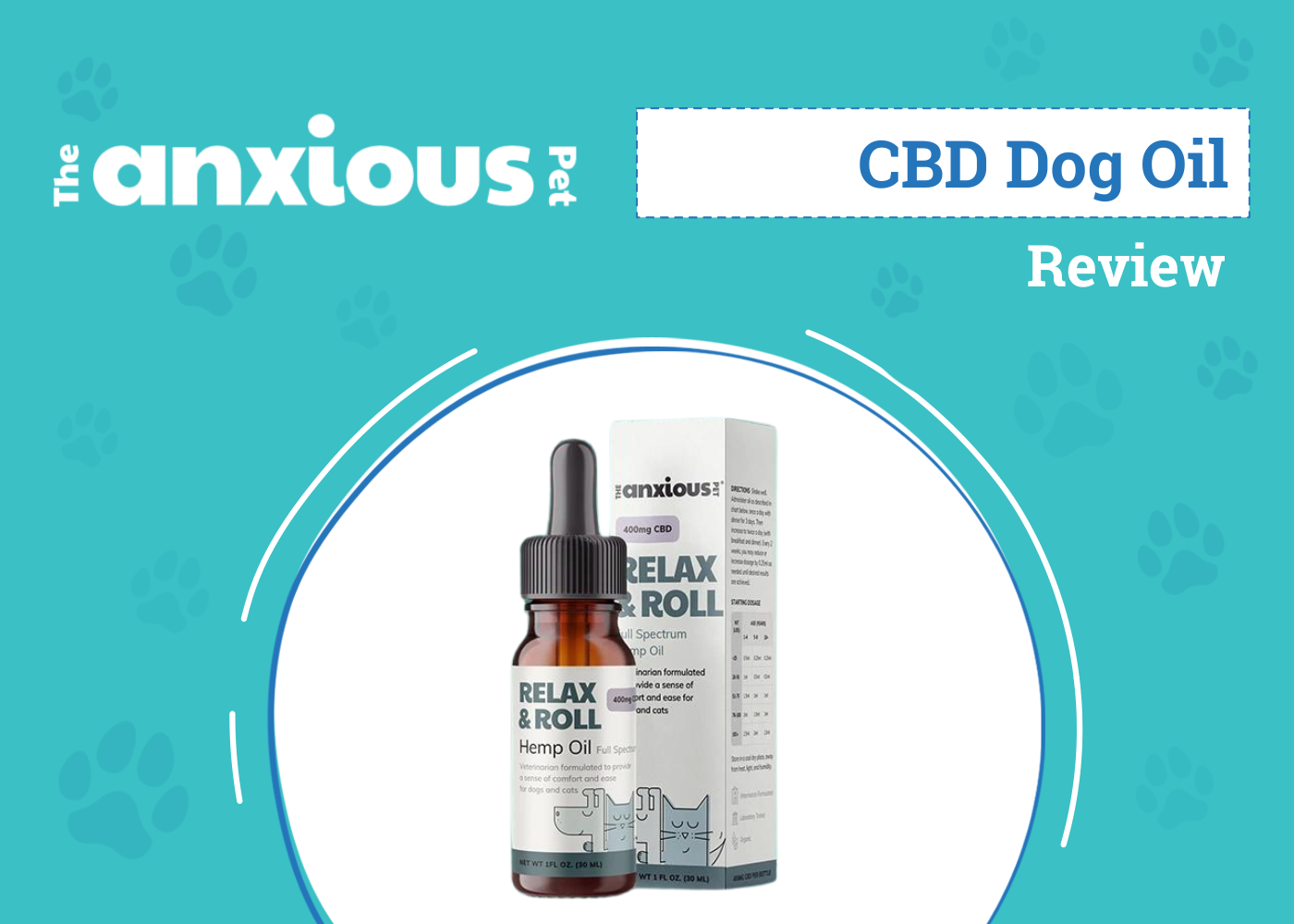 The Anxious Pet Full Spectrum Hemp Oil for Dogs