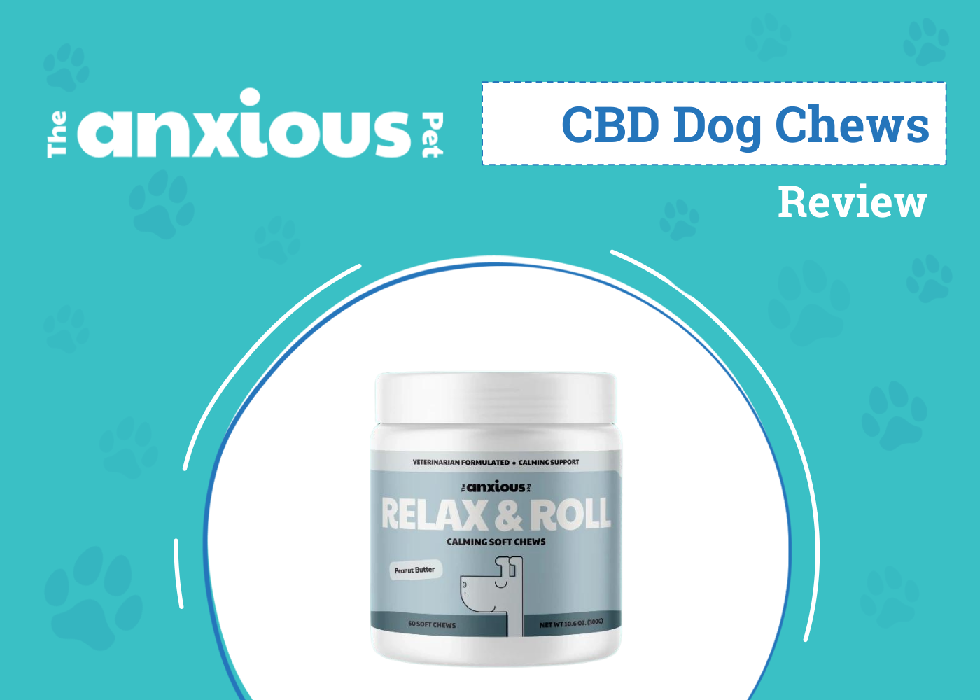 The Anxious Pet Relax & Roll Calming Soft Dog Chews