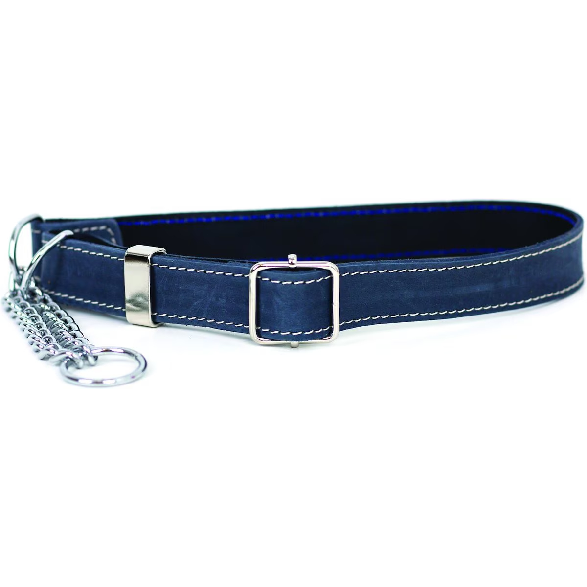 Euro-Dog Luxury Leather Dog Collar
