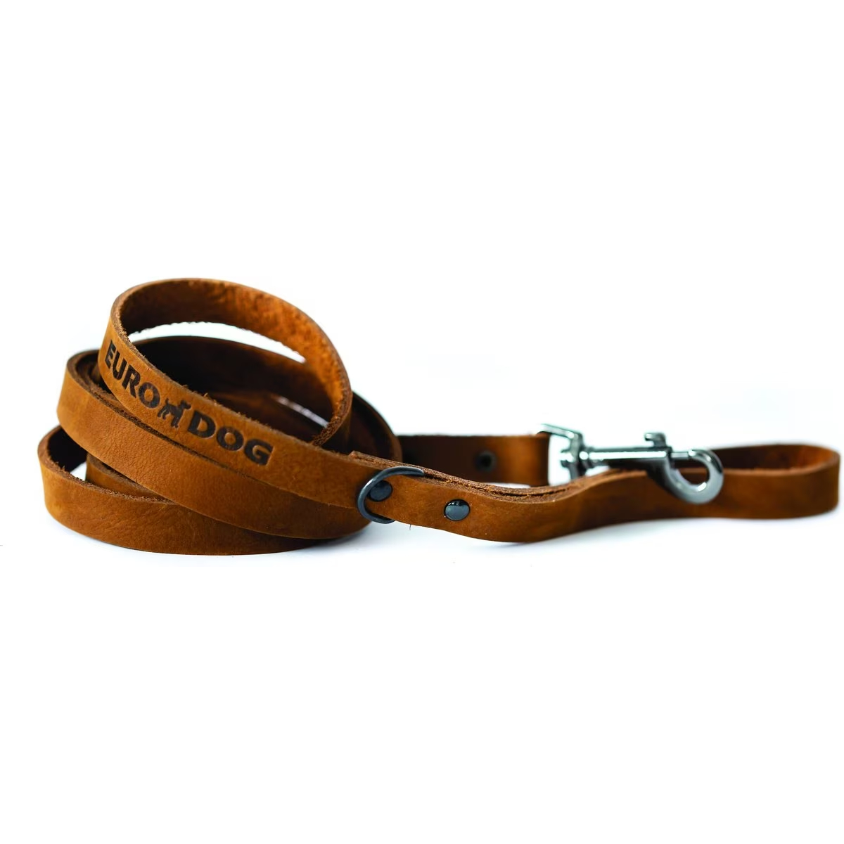 Euro-Dog Sport Style Leather Dog Leash