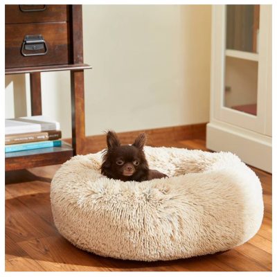 Frisco Eyelash Dog Bolster Bed