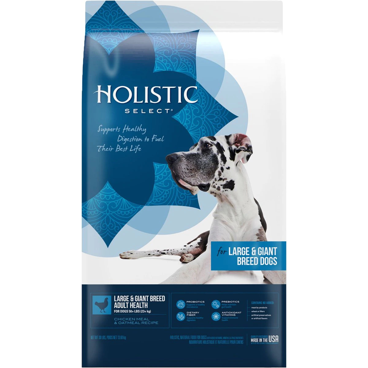 Holistic Select Giant Breed Chicken & Oatmeal Dry Dog Food