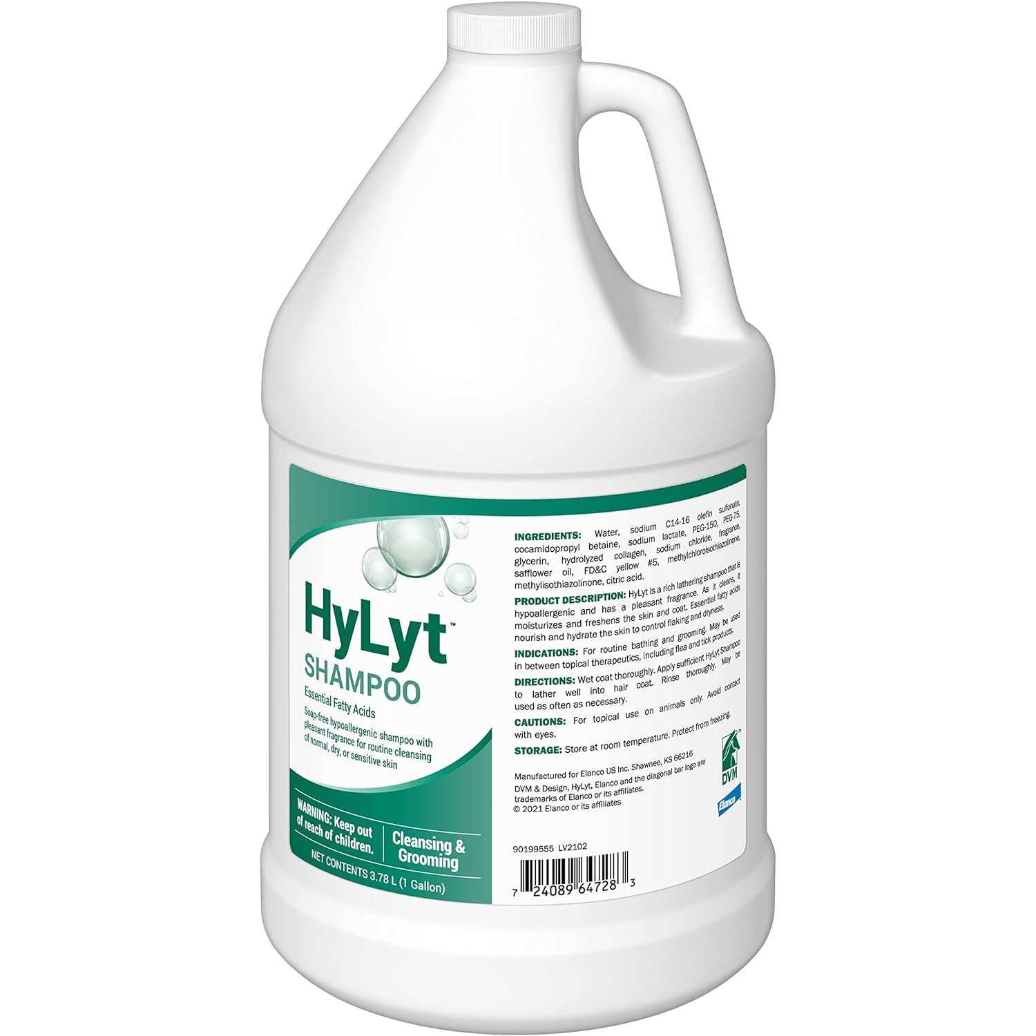 HyLyt Hypoallergenic Shampoo with Fatty Acids