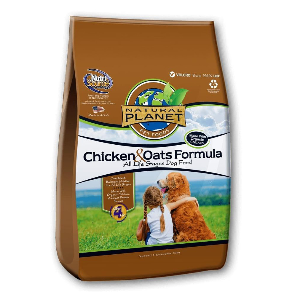 Natural Planet Organics Chicken & Oats Adult Dog Dry Food