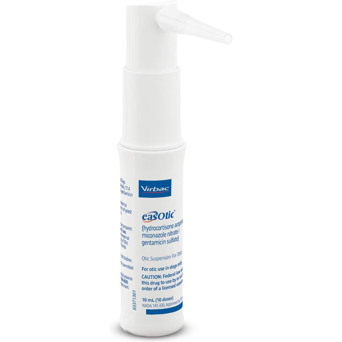 New Project Easotic (hydrocortisone aceponate, miconazole nitrate, gentamicin sulfate) Otic Suspension for Dogs