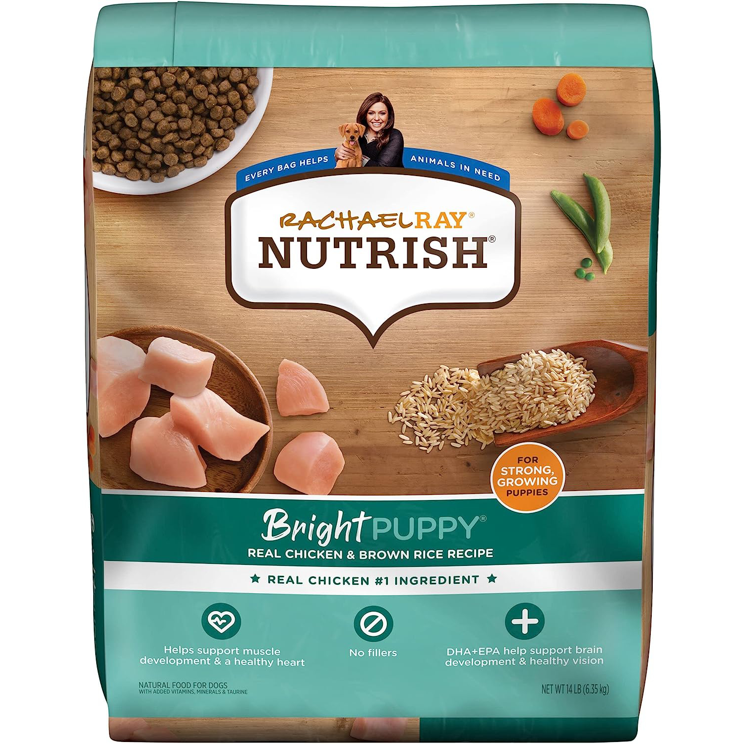 New Project Rachael Ray Nutrish Bright Puppy Premium Natural Dry Dog Food