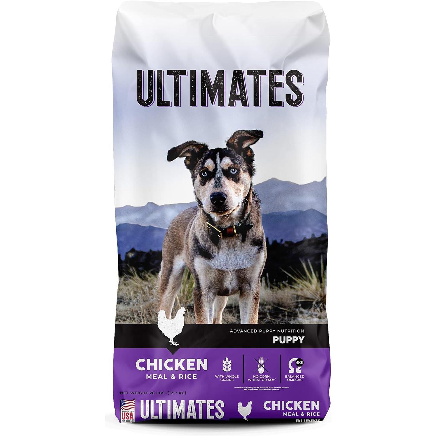 New Project Ultimates Puppy Chicken Meal & Rice Dry Dog Food 