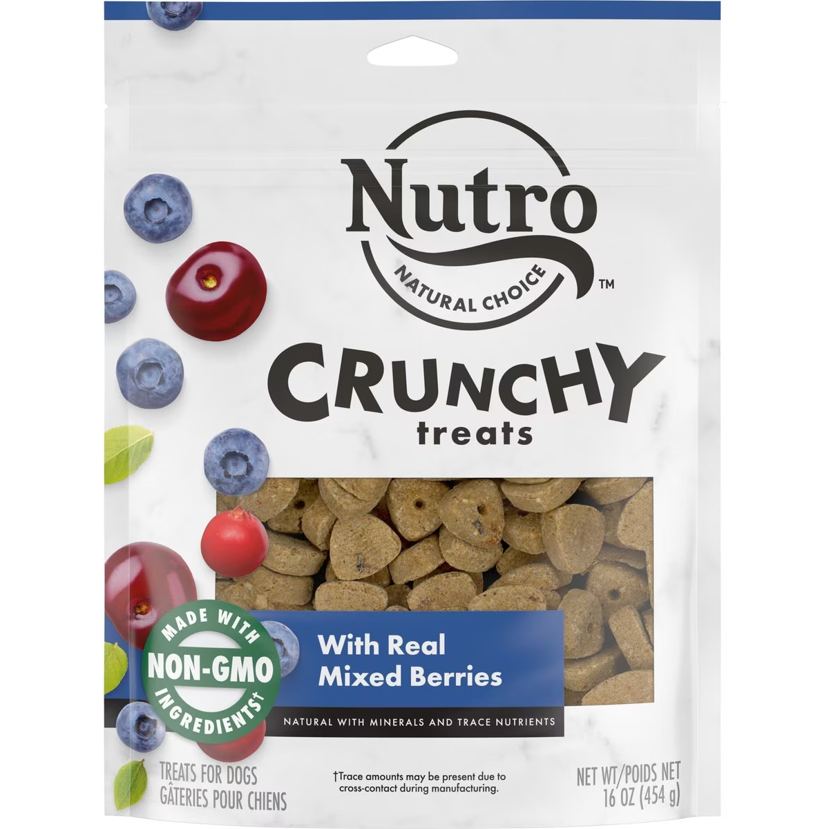 Nutro Crunchy with Real Mixed Berries Dog Treats