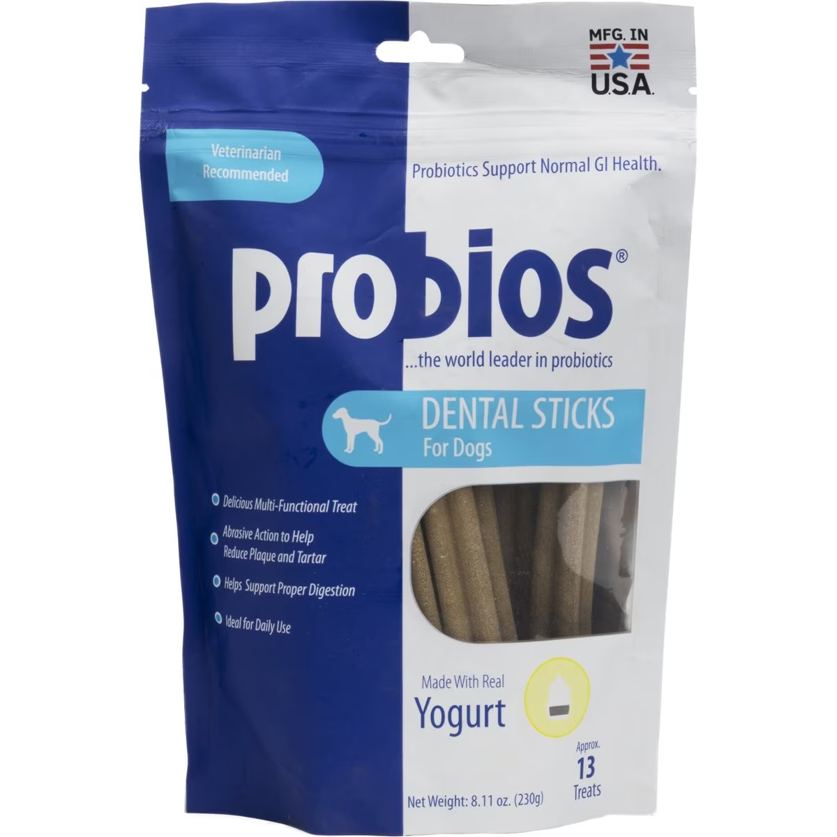 Probios Dental Chew Sticks Dental Dog Treats