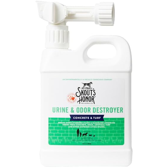 SKOUT'S HONOR Urine & Odor Destroyer for Concrete & Turf 