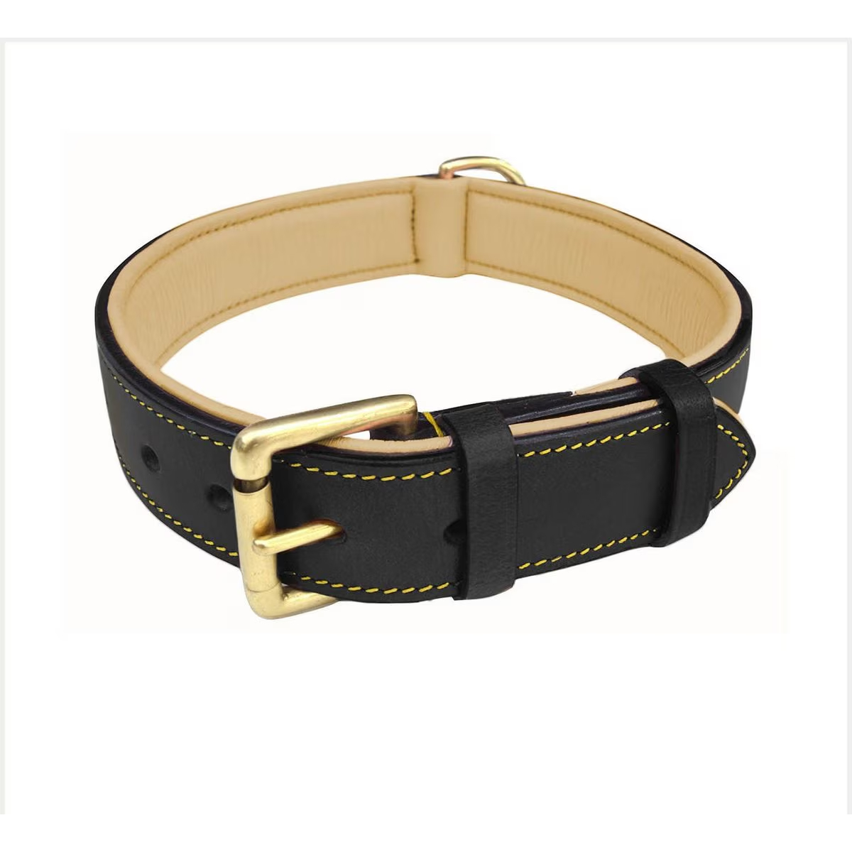 Soft Touch Collars Leather Dog Collar