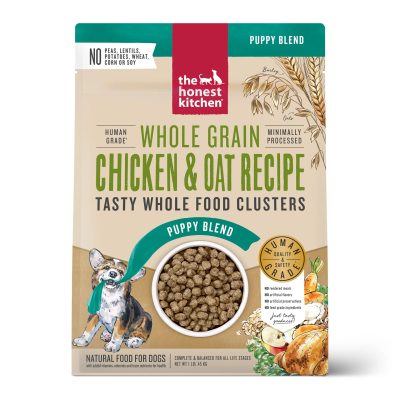 The Honest Kitchen Food Clusters Whole Grain Chicken & Oat Recipe Pupp