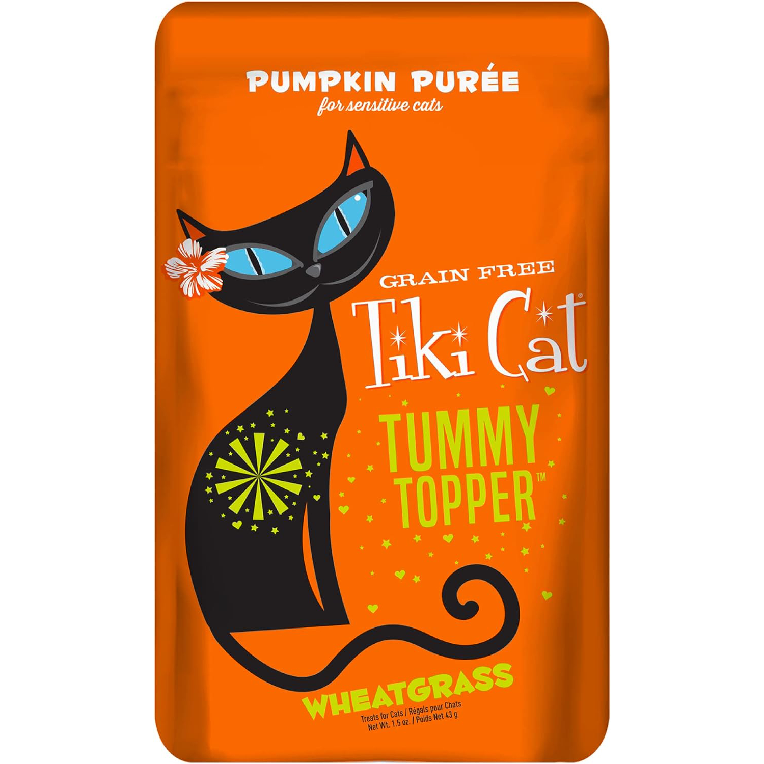 Tiki Cat Tummy Topper Pumpkin Puree