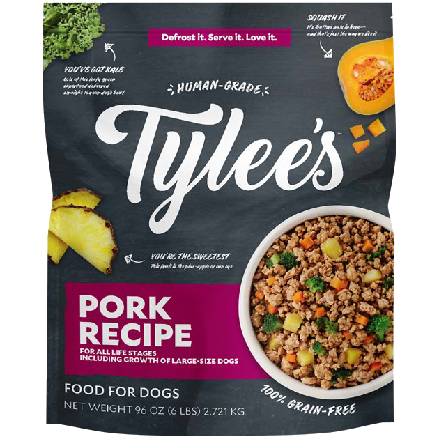 Tylee's Human-Grade Pork Recipe Frozen Dog Food