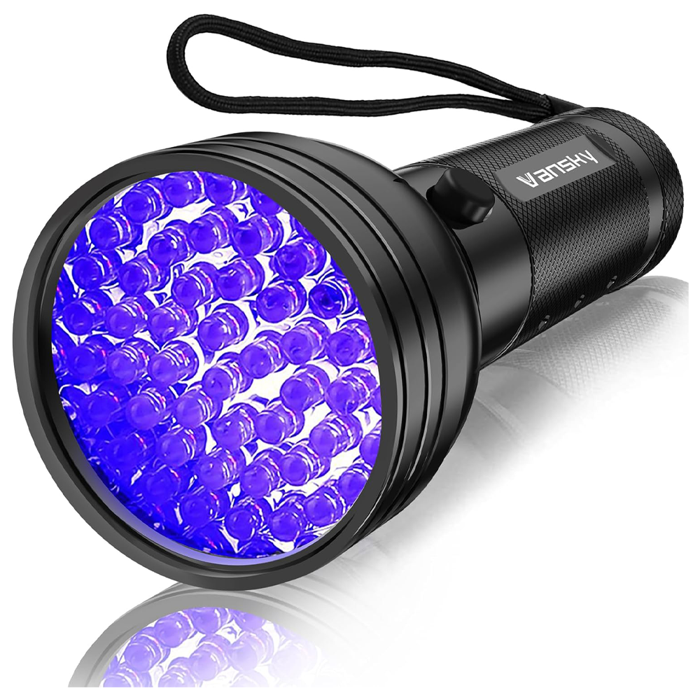 Vansky UV Flashlight Blacklight For Dog Urine
