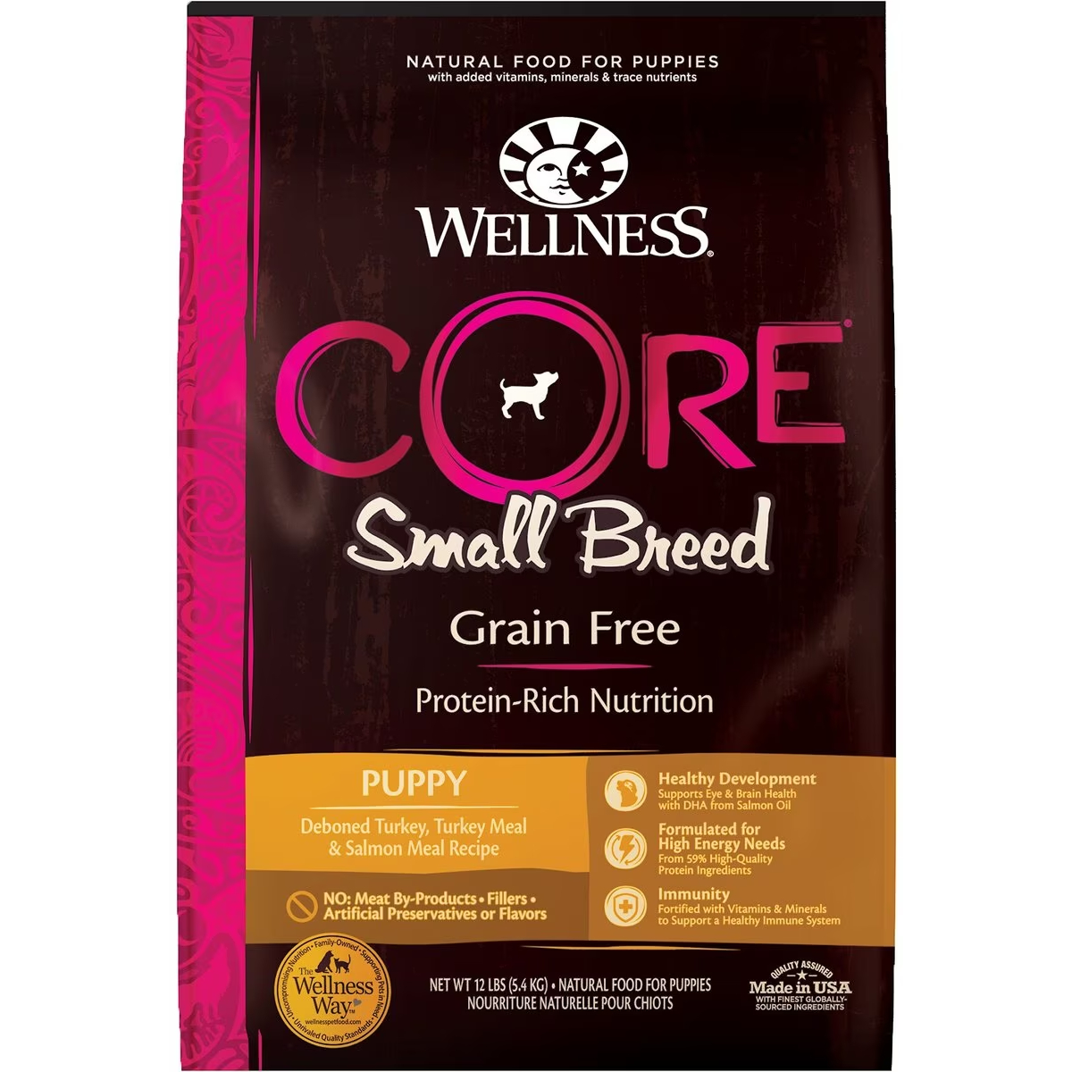 Wellness CORE Grain-free Small Breed Puppy Recipe