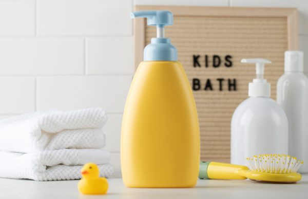 Baby shampoo bottle