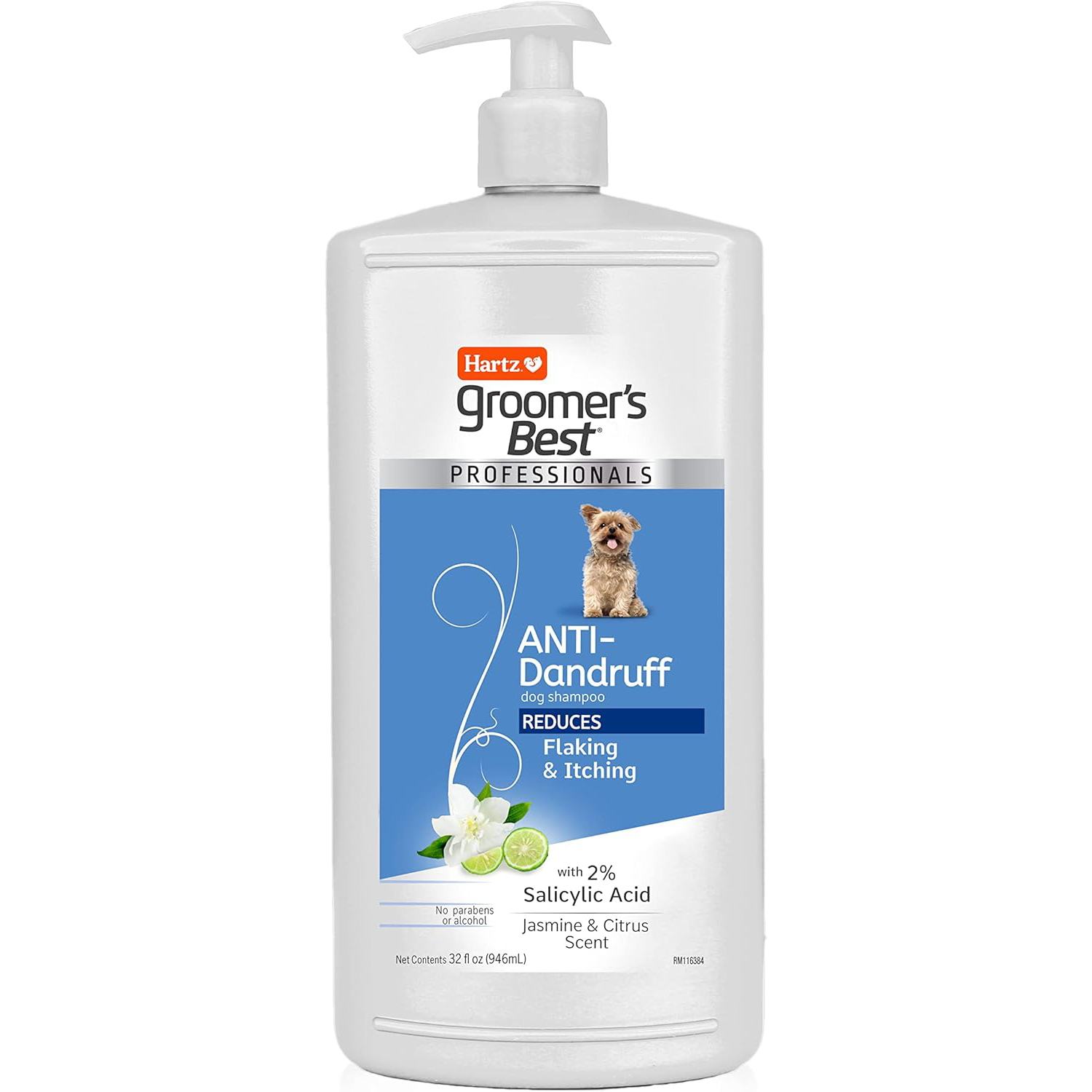 Groomer's Best Professionals Anti-Dandruff Medicated Dog Shampoo 