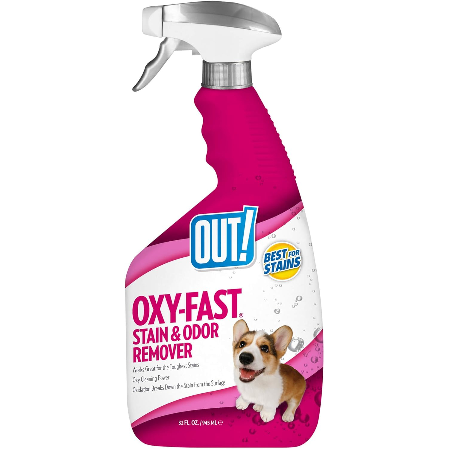 OUT! Oxy Fast Activated Pet Stain & Odor Remover