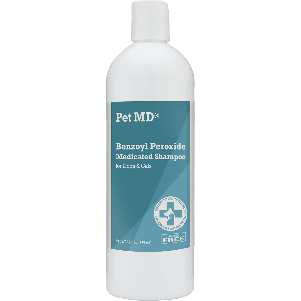 Pet MD Benzoyl Peroxide Dog & Cat Shampoo