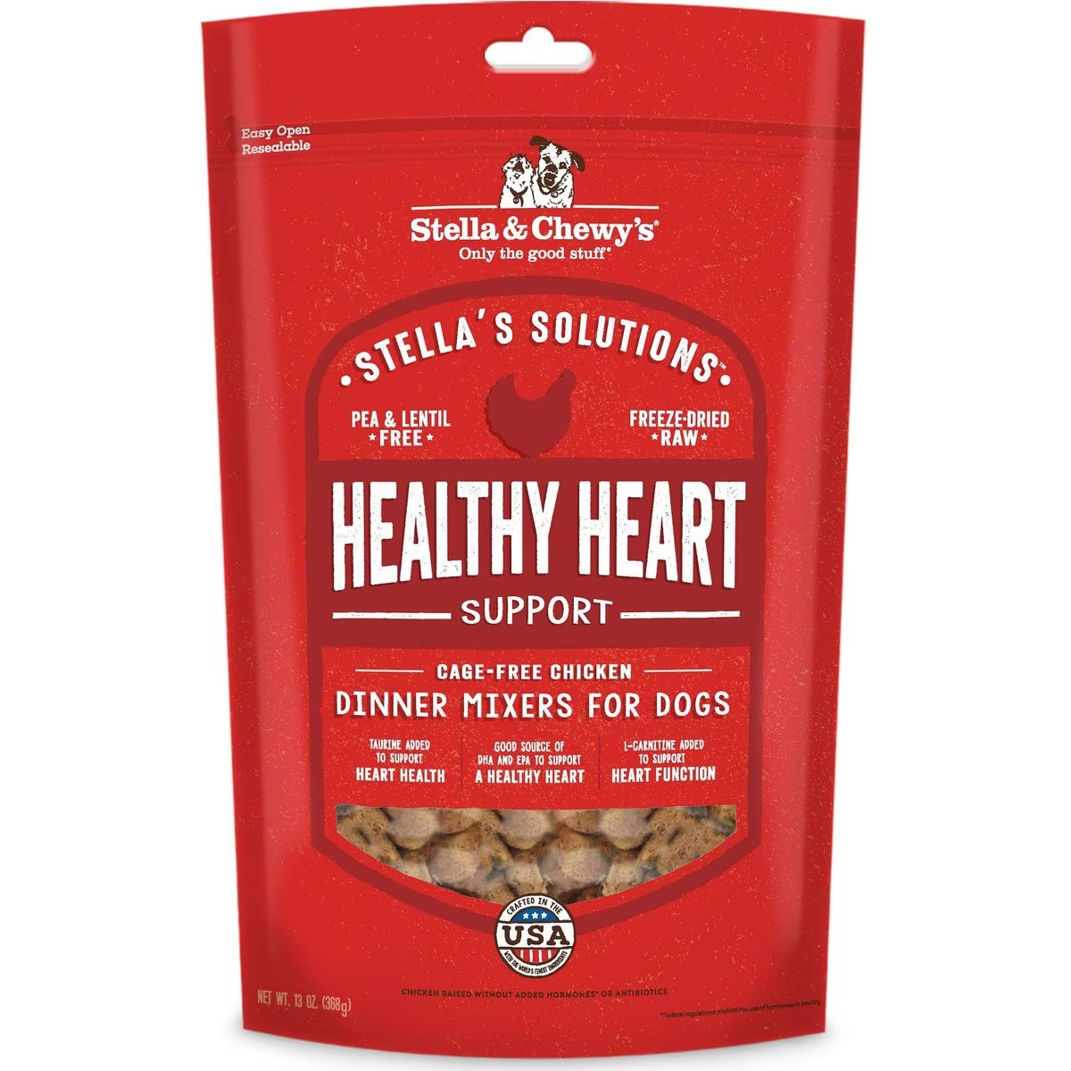 Stella & Chewy's Stella's Solutions Healthy Heart Support Chicken Freeze