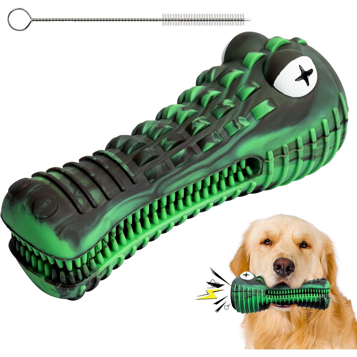 Toothbrush Toy for Aggressive Chewers