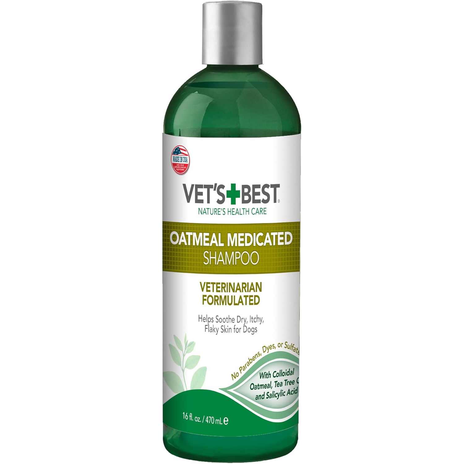 Vet's Best Medicated Oatmeal Shampoo for Dogs