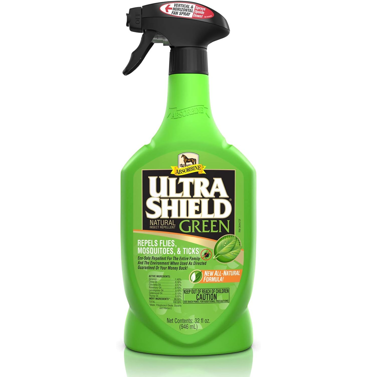 Absorbine Ultrashield Green Fly Repellent Spray