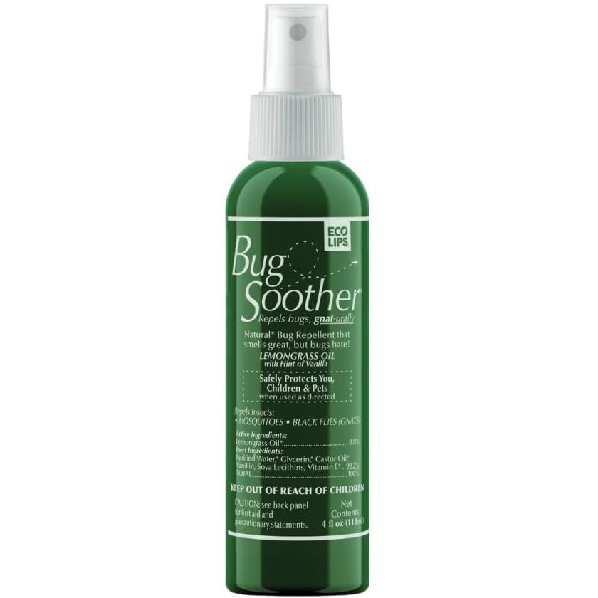 Bug Soother Spray Natural Insect Repellent