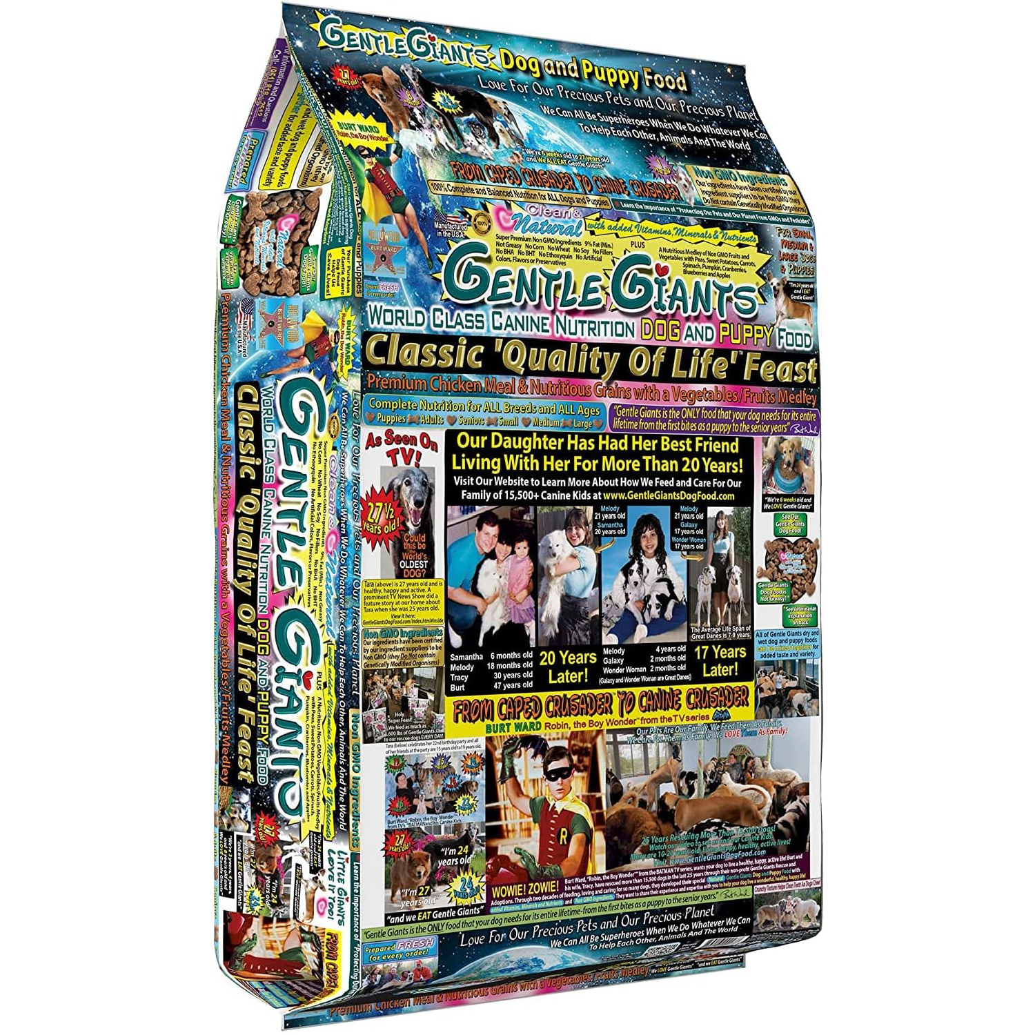 GENTLE GIANTS World Class Canine Nutrition Chicken Feast Dog Food
