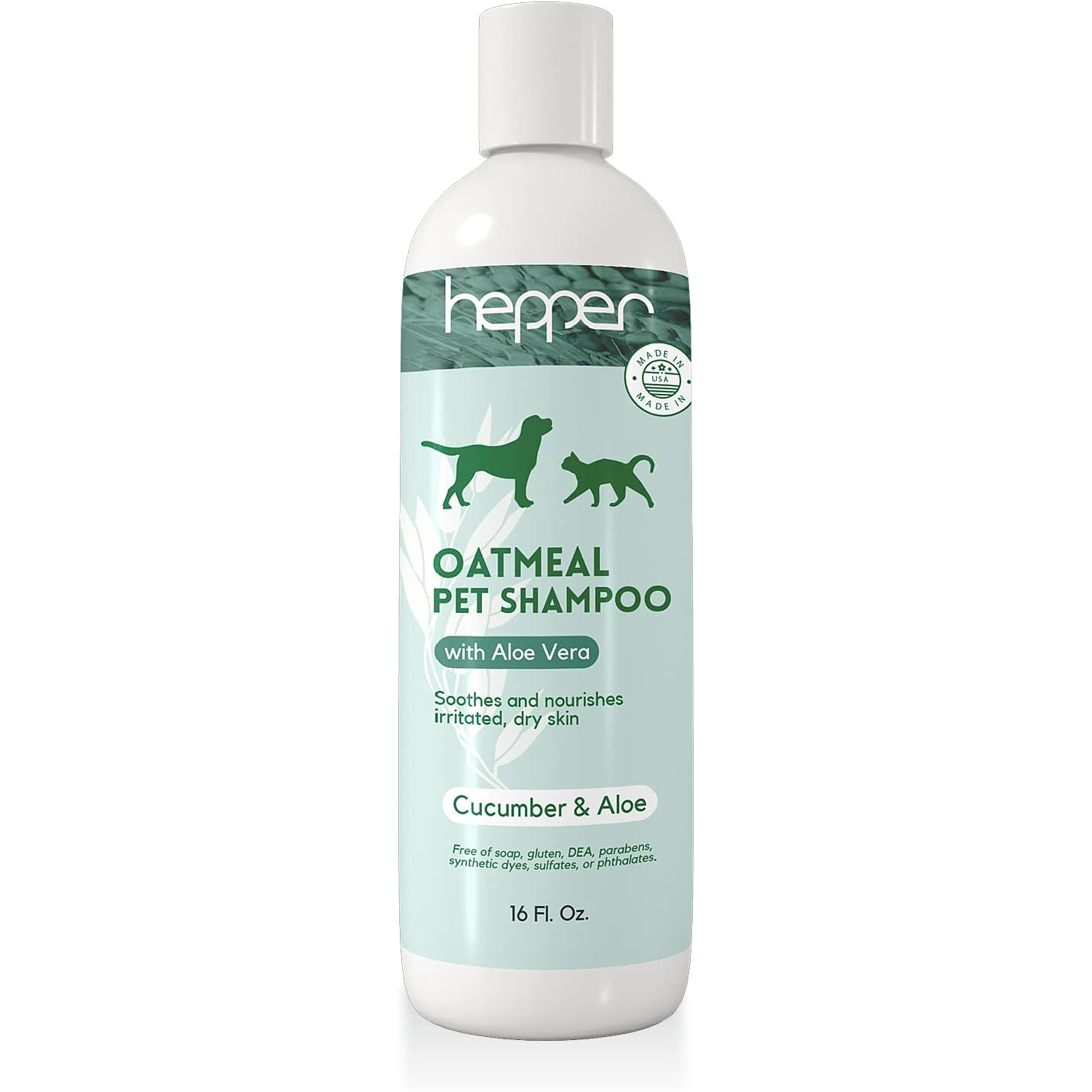 Hepper Oatmeal Shampoo for Dogs, Cats and Other Pets