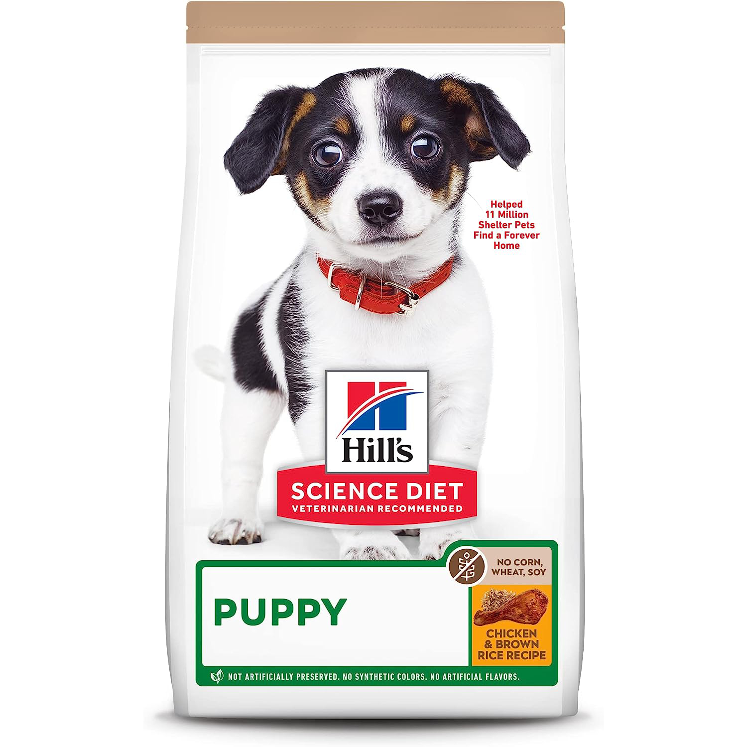 Hill's Science Diet Puppy No Corn, Wheat or Soy Dry Dog Food 
