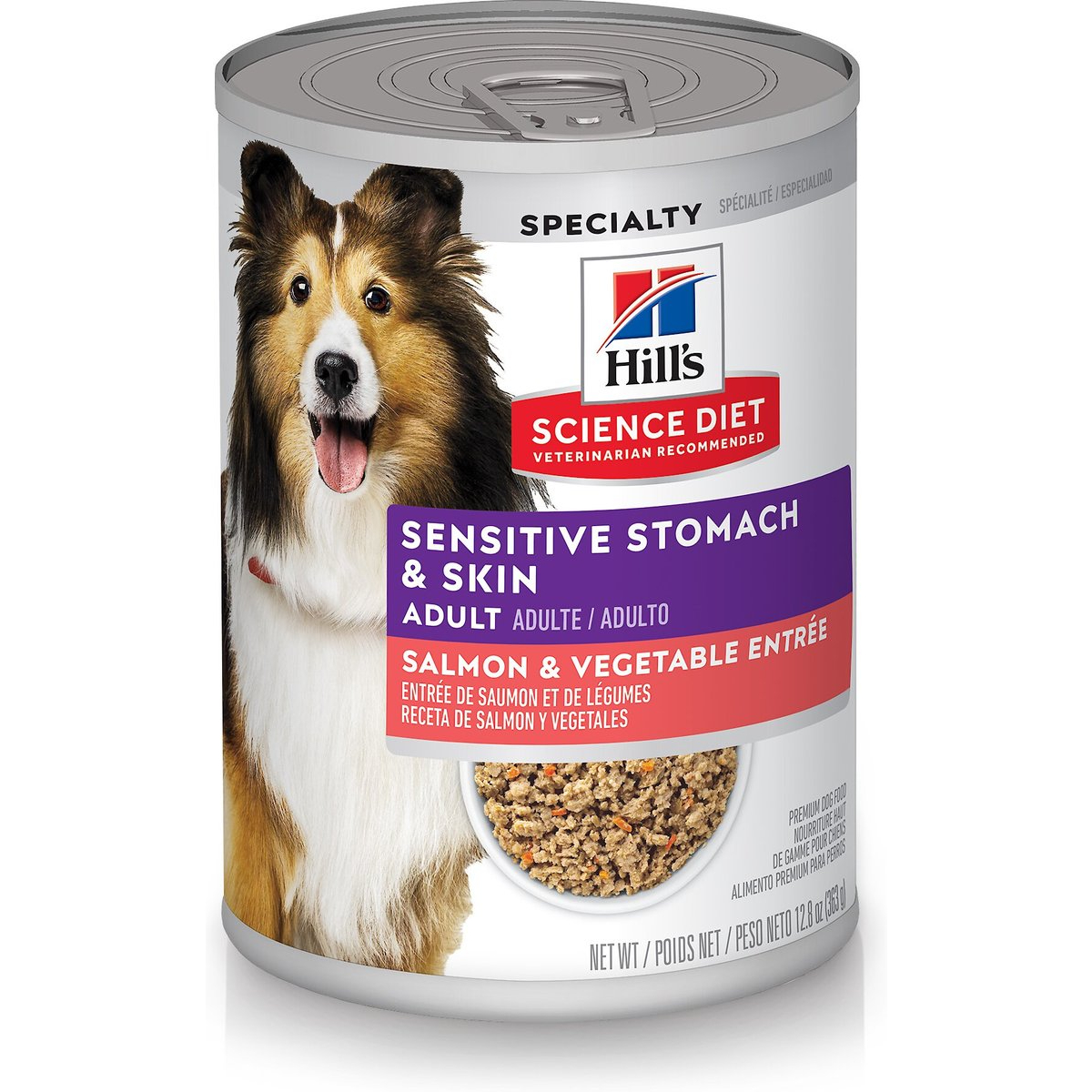 Hill’s Science Sensitive Skin and Stomach Adult Entree