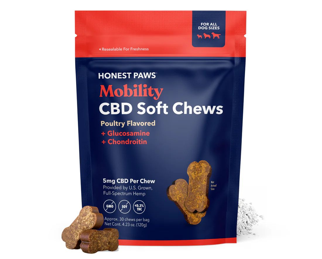 Honest Paws Hemp Soft Chews for Dogs