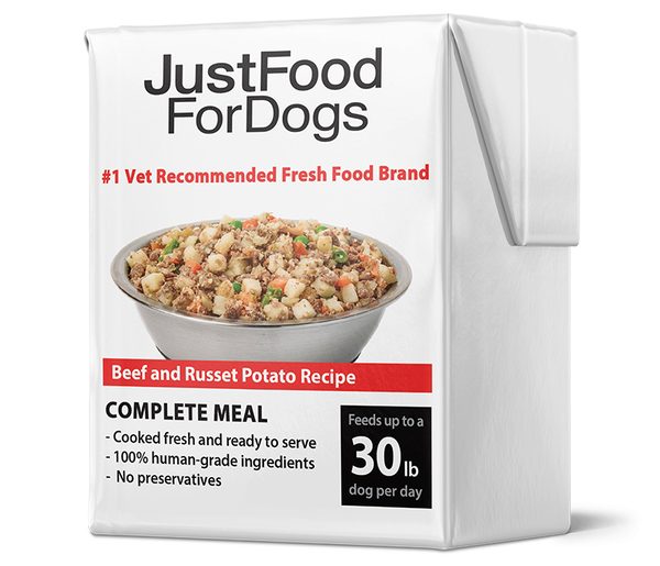 JustFood for Dogs Pantry Fresh - Beef & Russet Potato