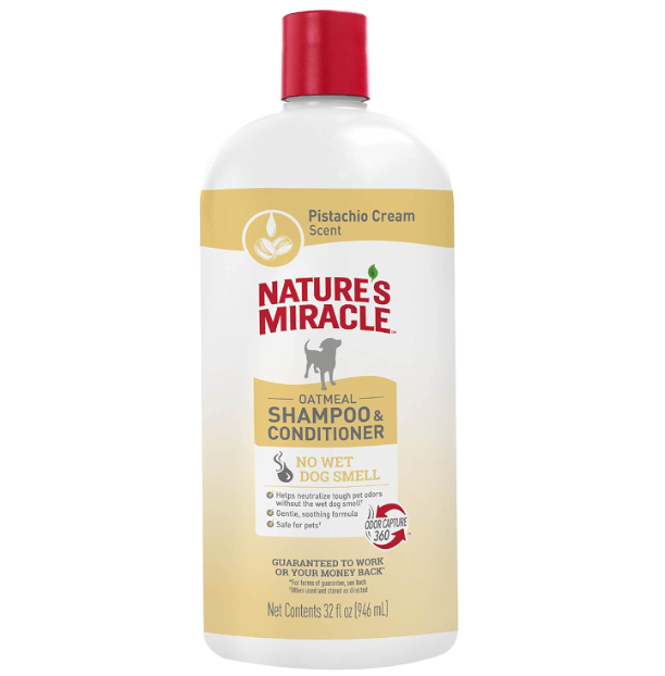 Nature's mircale oatmeal dog shampoo & conditioner