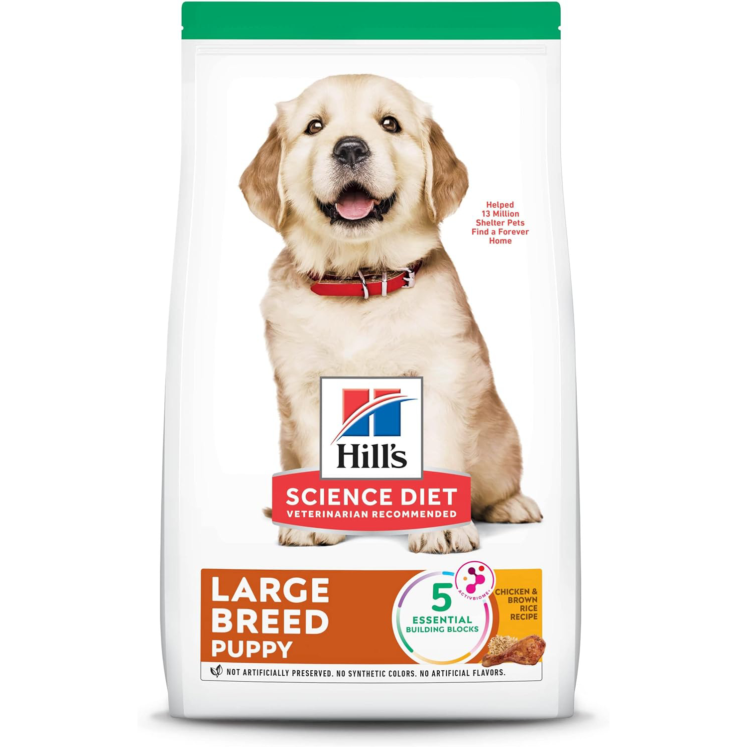 New Project Hill's Science Diet Puppy Large Breed Chicken Meal & Brown Rice Recipe Dry Dog Food 