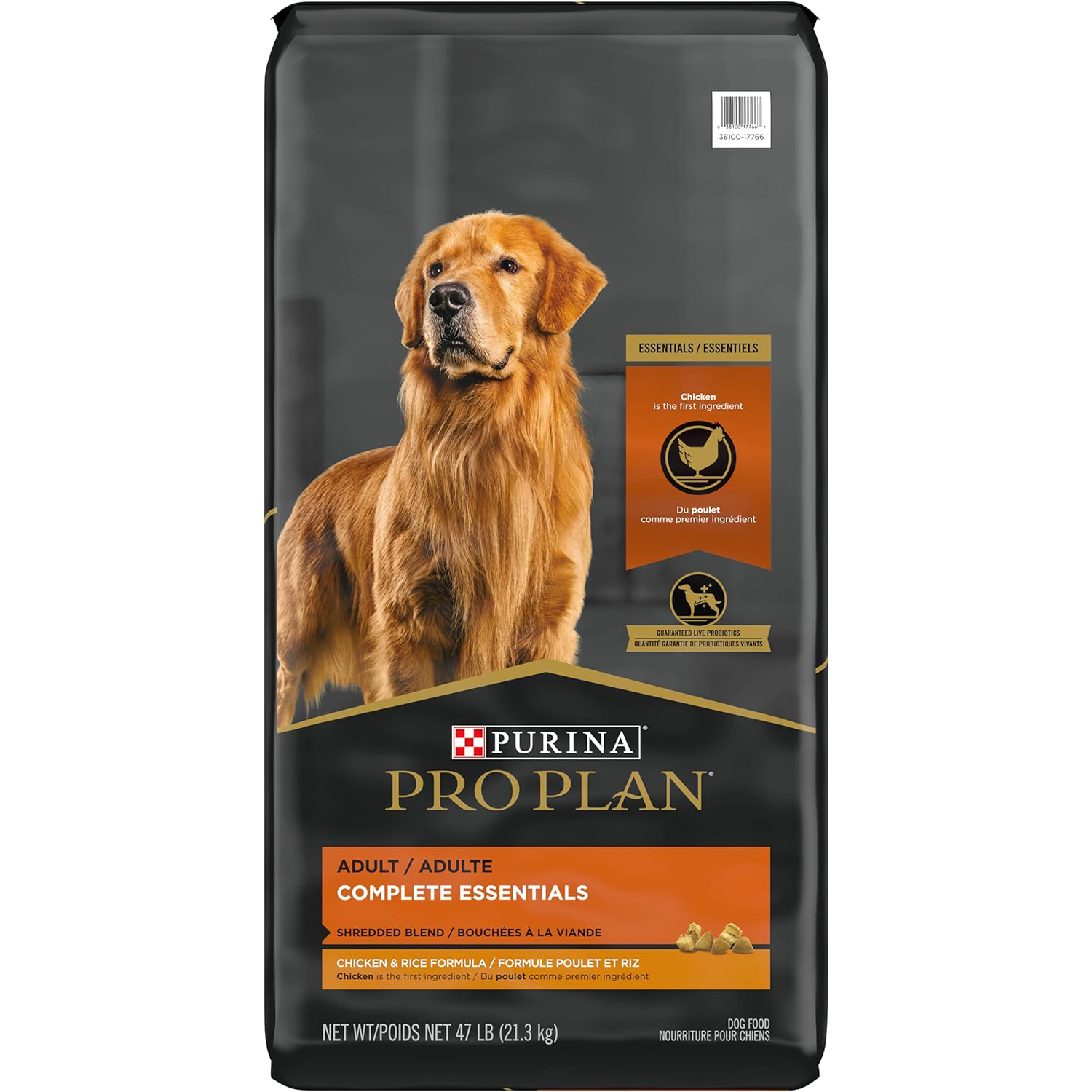 New Project Purina Pro Plan High Protein Dog Food With Probiotics for Dogs 