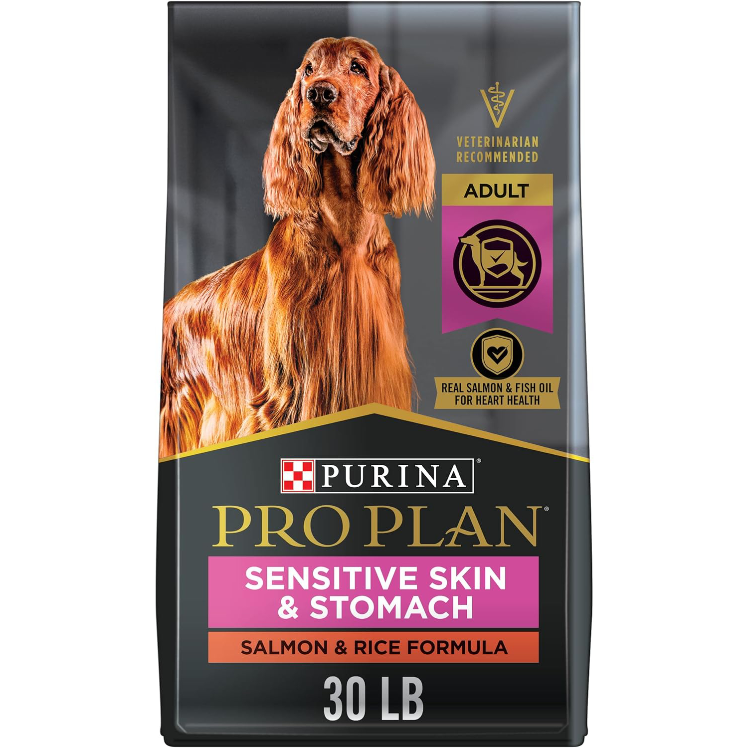 New Project Purina Pro Plan Sensitive Skin and Stomach Dog Food Salmon and Rice Formula 