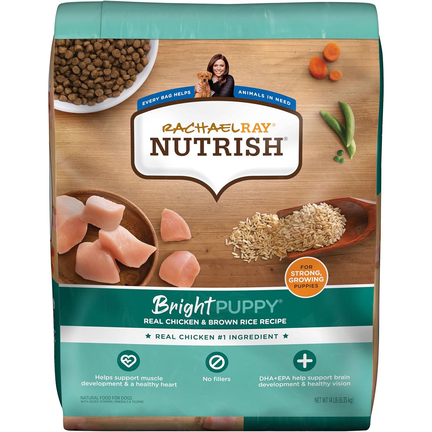Rachael Ray Nutrish Bright Puppy Premium Natural Dry Dog Food