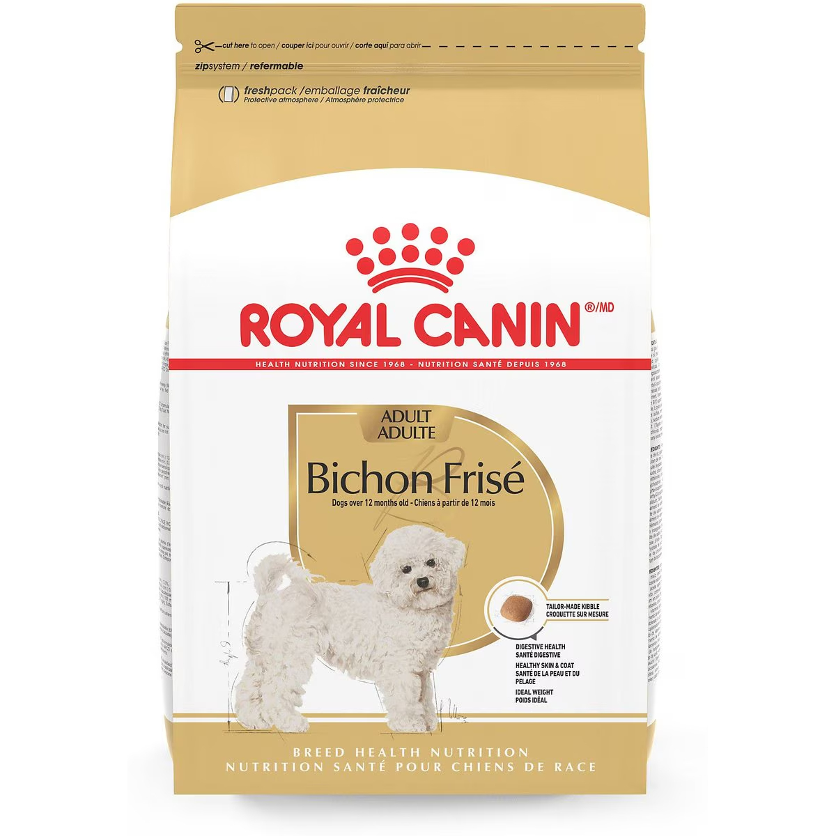 Royal Canin Breed Health Nutrition Bichon Frise Adult Dry Dog Food 