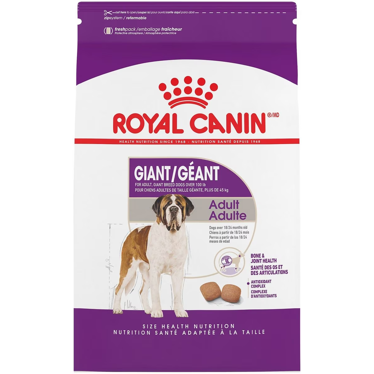 Royal Canin Size Health Nutrition Giant Adult Dry Dog Food 