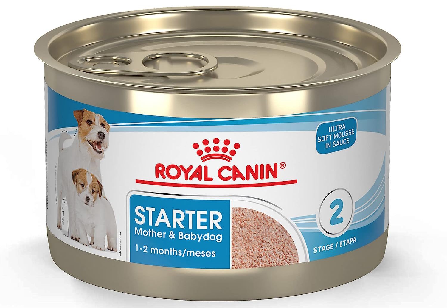 Royal Canin Size Health Nutrition Small Mother & Babydog Starter Mousse in Sauce Wet Dog Food 