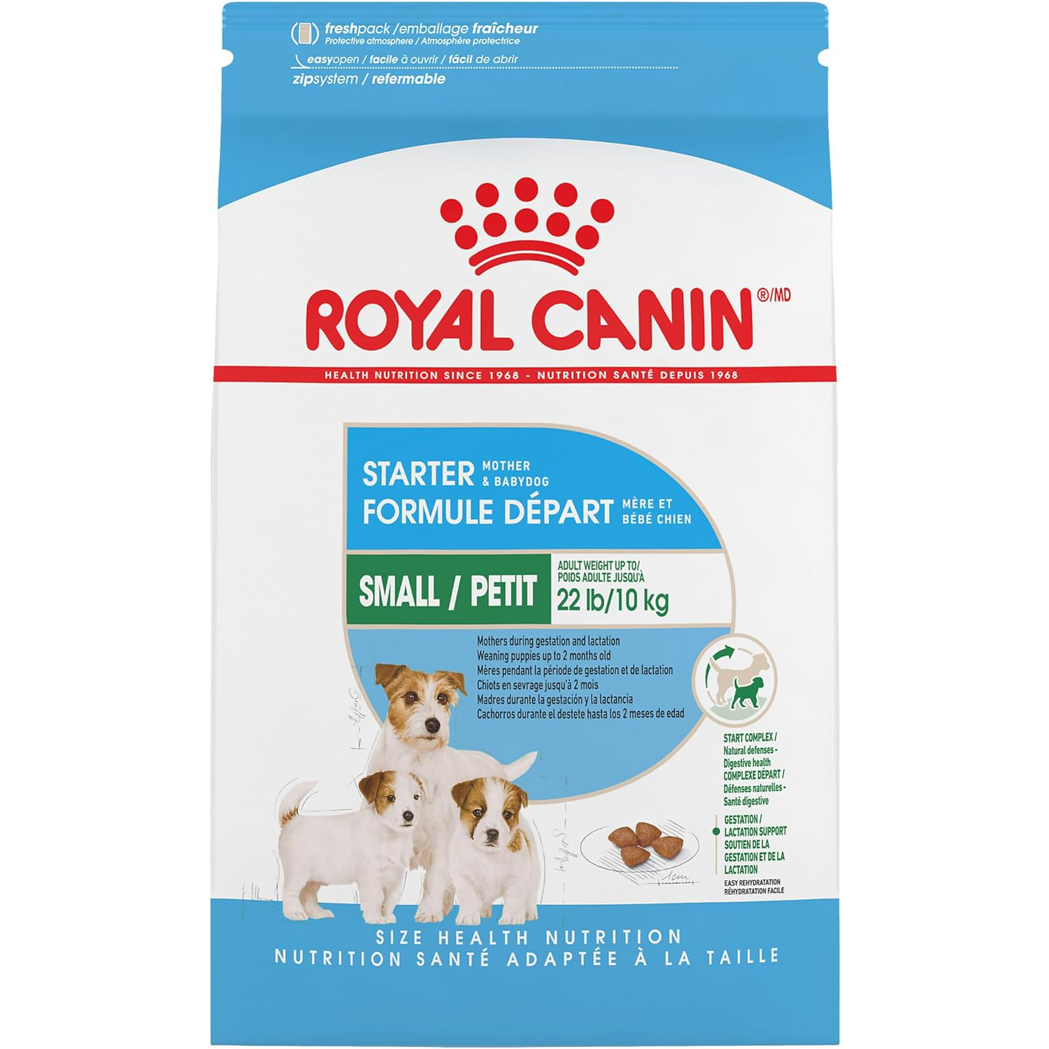 Royal Canin Size Health Nutrition Small Starter Mother & Babydog Dry Dog Food 