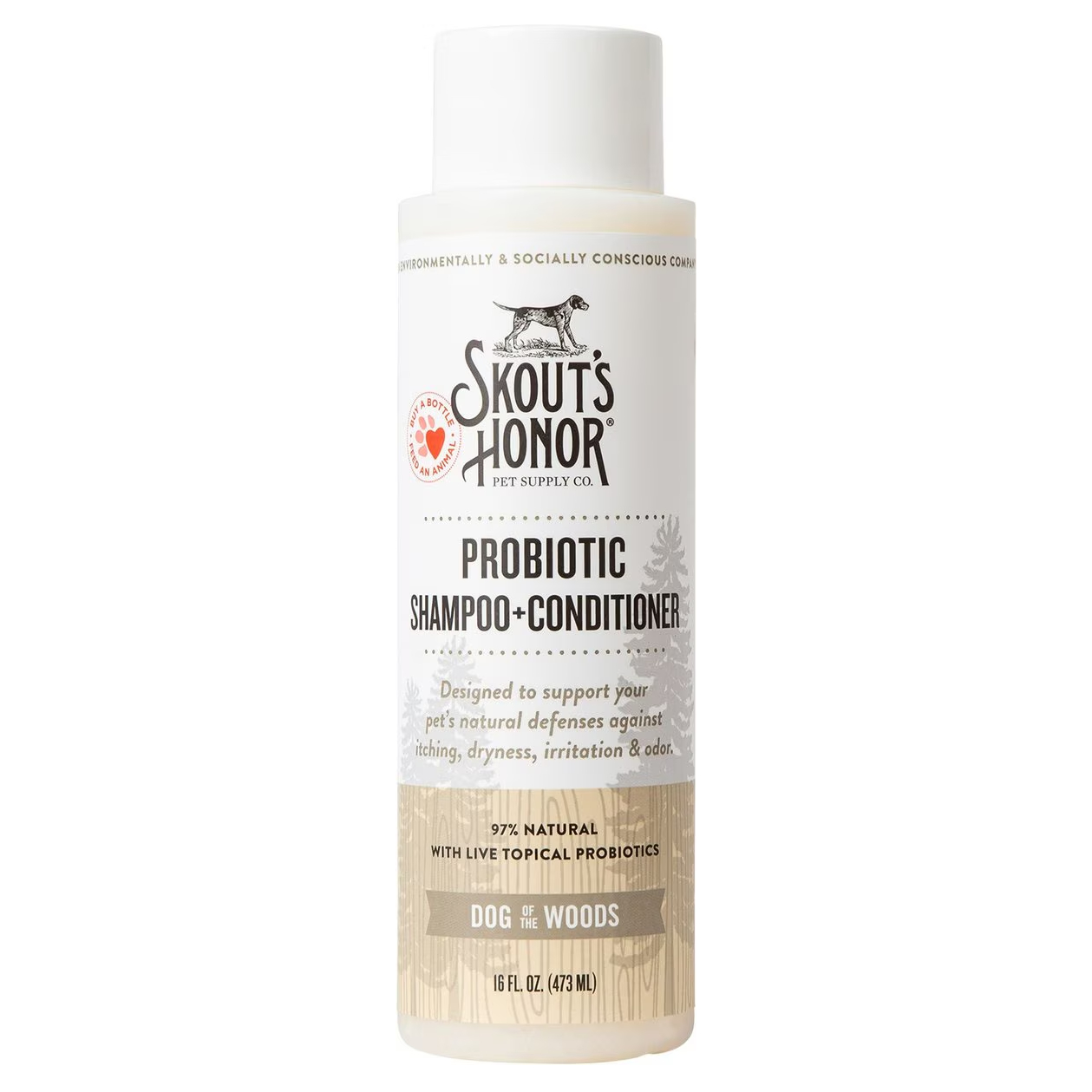 Skout’s Honor Probiotic Dog Shampoo & Conditioner