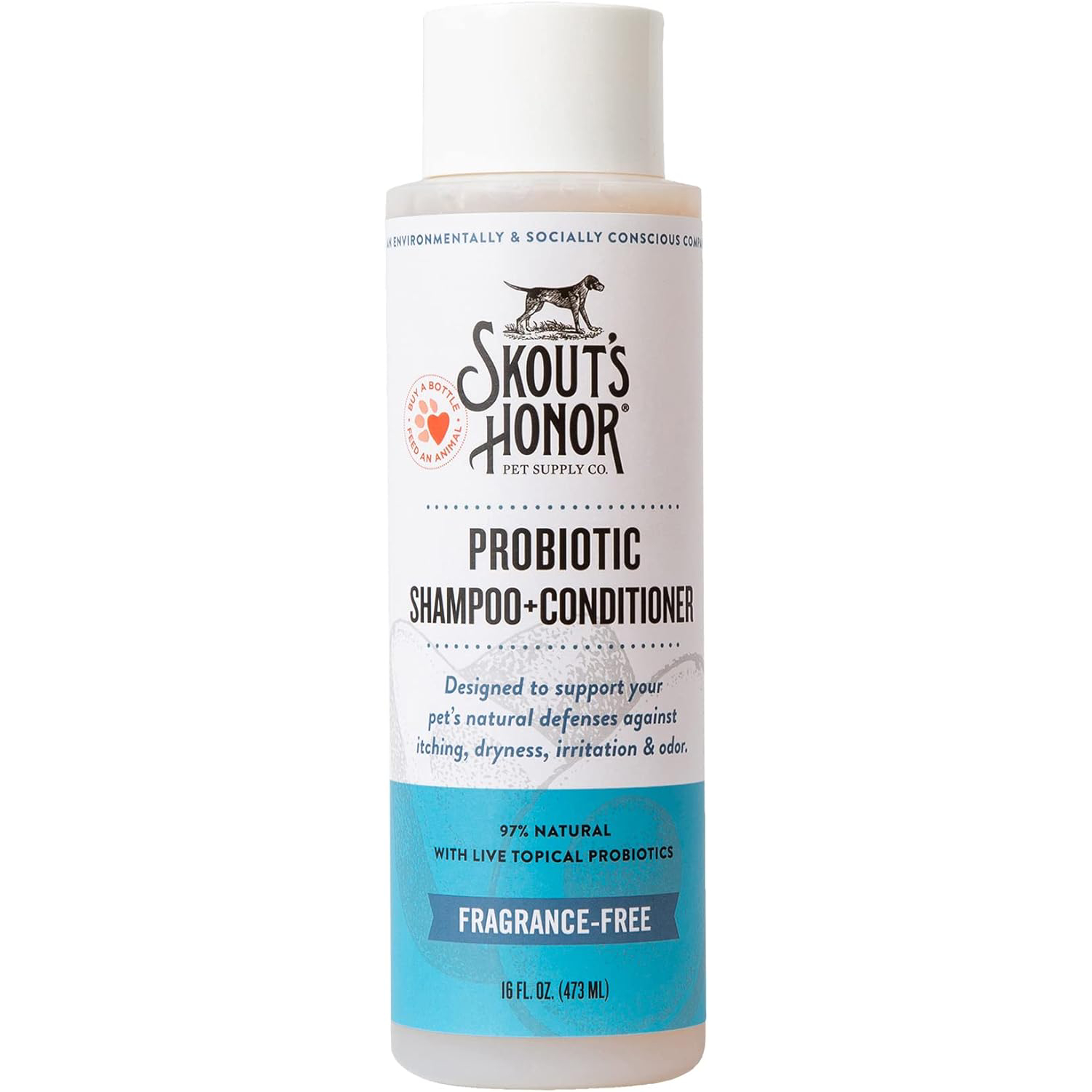 Skout's Honor Probiotic Pet Shampoo + Conditioner 